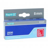 STAPLES FOR T53 TACKER 53/8 8MM BX/2500