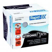 RAPID HD STAPLES RS9/12 12MM BOX/5000