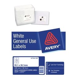 AVERY GENERAL USE LABELS L7163 14UP-100