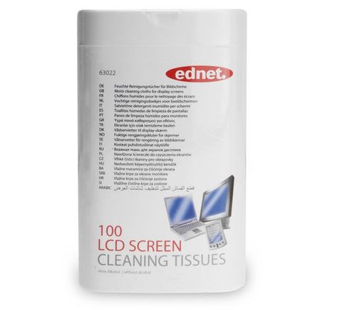EDNET SCREEN CLEANING WIPES