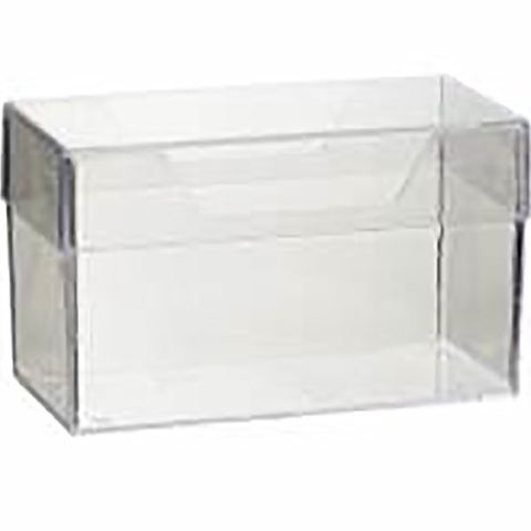 BUSINESS CARD HOLDER ESSELTE WITH LID