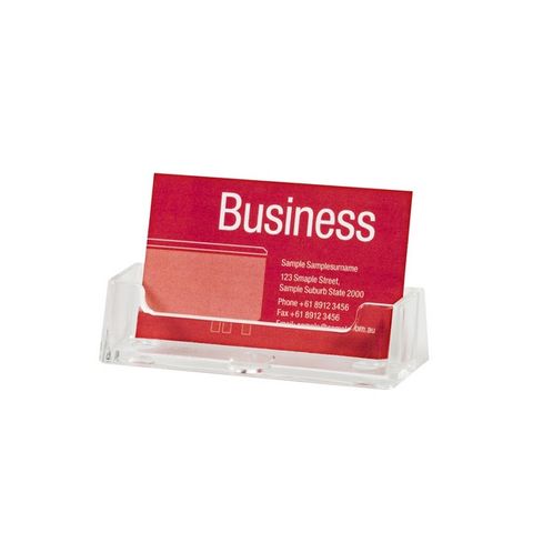 BUSINESS CARD HOLDER ESSELTE SINGLE