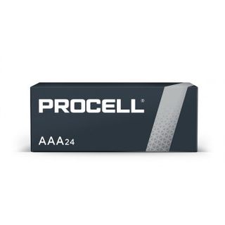 BATTERY DURACELL PROCELL AAA PK/24