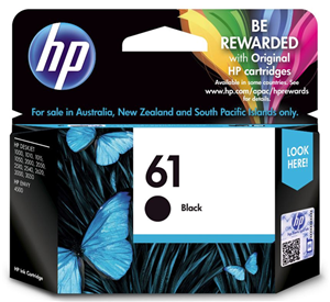 INKJET CARTRIDGE HP 61 CH561WA BLACK