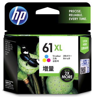 INKJET CARTRIDGE HP 61XL CH564WA TRICOLO