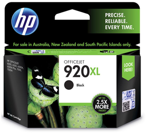 INKJET CARTRIDGE HP 920XL CD975AA BLACK