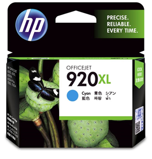 INKJET CARTRIDGE HP 920XL CD972AA CYAN