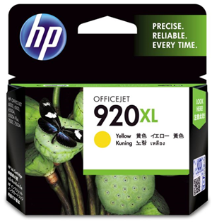 INKJET CARTRIDGE HP 920XL CD974AA YELLOW