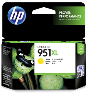 INKJET CARTRIDGE HP 951XL YELLOW HIGH YI