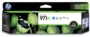 INKJET CARTRIDGE HP 971XL CYAN CN626AA