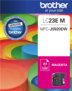 INKJET CARTRIDGE BROTHER LC-23EM MAGENTA