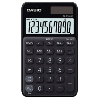 CALCULATOR CASIO SL310UCBK BLACK