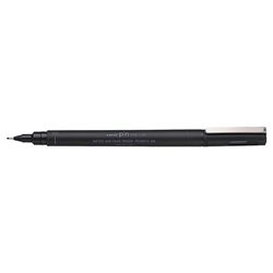 FIBRE TIP PEN UNI PIN PERM 05-200 BLACK