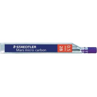 STAEDTLER PENCIL LEAD MARSMICRO 0.5 2B