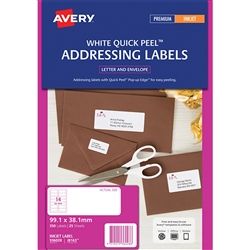 AVERY INKJET ADDRESS LABEL J8163 14UP