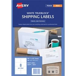 AVERY INKJET ADDRESS LABEL J8165 8UP