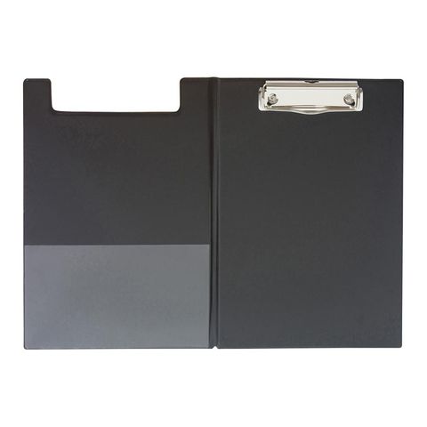 CLIPBOARD GBP A5 DOUBLE PVC BLACK