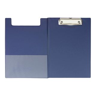 CLIPBOARD GBP A5 DOUBLE PVC NAVY