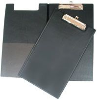 GBP CLIPBOARD VINYL DOUBLE F/CAP BLACK