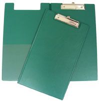 GBP CLIPBOARD VINYL DOUBLE F/CAP GREEN