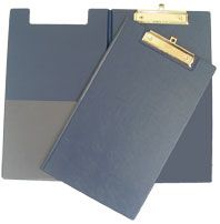 GBP CLIPBOARD VINYL DOUBLE F/CAP NAVY