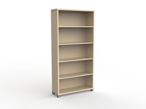 BOOKCASE CUBIT 1800X900X315MM MAPLE