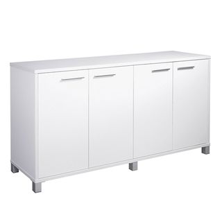 CUBIT CREDENZA W1800XD450XH900MM WHITE