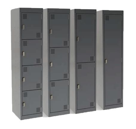 STORAGE LOCKER PROCEED GREY 3 TIER W300