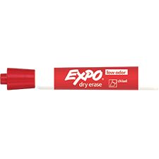WHITEBOARD MARKER EXPO RED CHISEL TIP