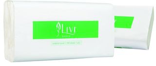 LIVI HAND TOWELS WIDEFOLD 1 PLY