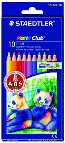 COLOURED PENCILS NORIS MAXI PKT/10