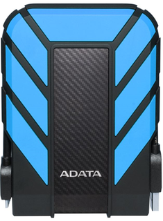 PORTBLE HARD DRIVE ADATA DURABLE 1TB BLU