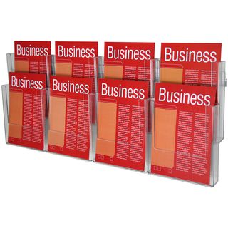 BROCHURE HOLDER ESSELTE WALL SYS A4 2T-8