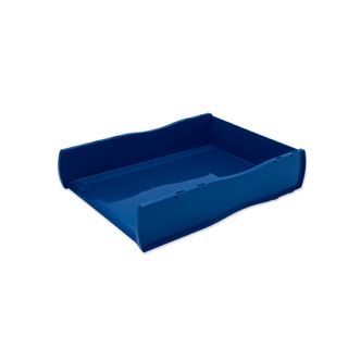 ESSELTE NOUVEAU DOCUMENT TRAY BLUE