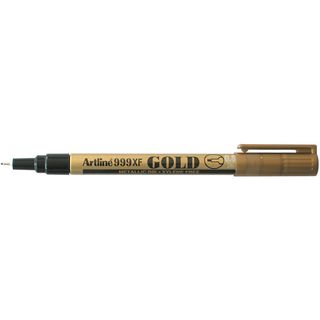 ARTLINE 999 METALLIC GOLD MARKER EX/FINE