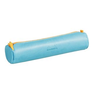 Rhodiarama Pencil Case Round Turquoise