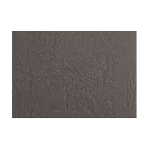 BINDING COVERS A4 LEATHERGRAIN GREY