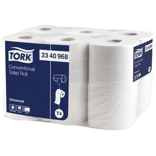 TORK T4 TOILET TISSUE 220 2 PLY PK/12