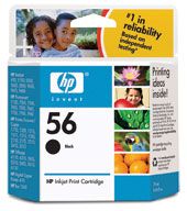 C6656A BLACK CARTRIDGE HP 56