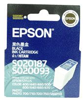 INKJET CARTRIDGE T050190 BLACK MODELS SC