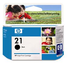 INKJET CARTRIDGE HP 21 BLACK C9351AA