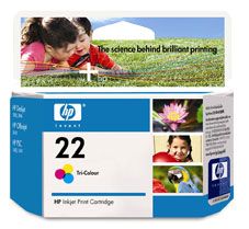 C9352A TRI-COLOUR CARTRIDGE HP #22