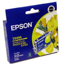 INKJET CARTRIDGE EPSON T049490 YELLOW