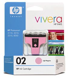 C8775WA LIGHT MAGENTA CARTRIDGE HP #02