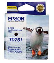 INKJET CARTRIDGE T075190 BLACK EPSON STY