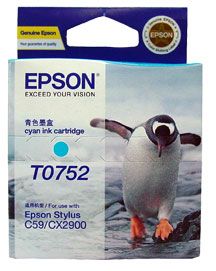 INKJET CARTRIDGE T075290 CYAN EPSON STYL