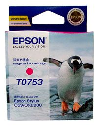 INKJET CARTRIDGE T075390 MAGENTA EPSON S