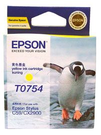 INKJET CARTRIDGE T075490 YELLOW EPSON