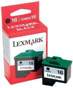 INKJET CARTRIDGE 10N0016 #16 BLACK LEXMA