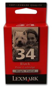 INKJET CARTRIDGE 18C0034 BLACK #34 (475